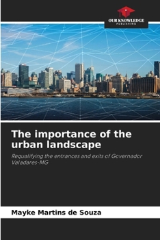 Paperback The importance of the urban landscape Book