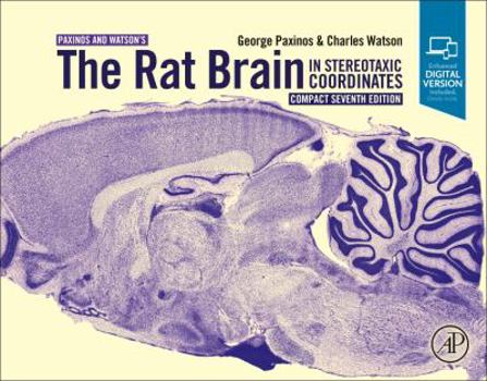 Spiral-bound The Rat Brain in Stereotaxic Coordinates: Compact Book