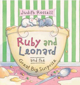 Hardcover Ruby and Leonard and the Great Big Surprise Book