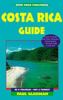 Paperback Open Road's Costa Rica Guide Book