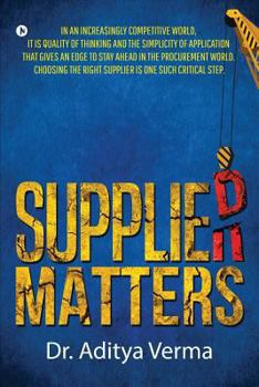 Paperback Supplier Matters Book