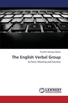 Paperback The English Verbal Group Book