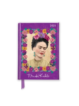 Hardcover Frida Kahlo 2025 Luxury Pocket Diary Planner - Week to View Book