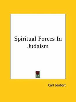 Paperback Spiritual Forces In Judaism Book