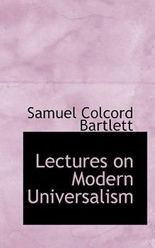 Paperback Lectures on Modern Universalism Book