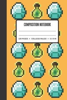 Paperback Composition Notebook: Minecraft Gift For Gamers Small Lined Notebook / Journal To Write In Book