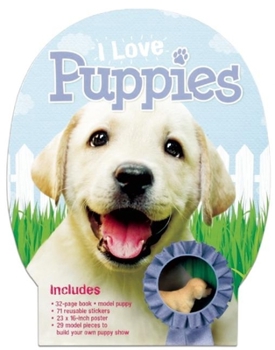 Paperback I Love Puppies Book