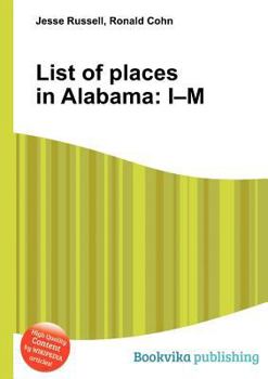 Paperback List of Places in Alabama: I-M Book