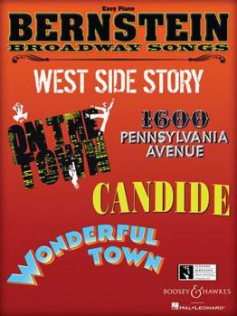 Paperback Bernstein Broadway Songs: Easy Piano Book