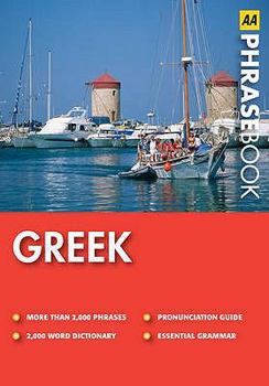 Paperback Greek (AA Phrase Book Series) Book