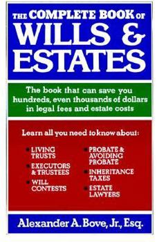Paperback The Complete Book of Wills and Estates Book