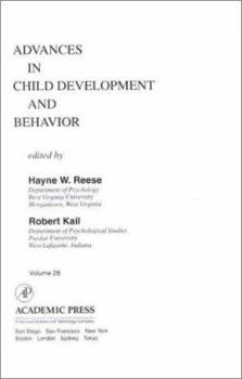 Hardcover Advances in Child Development and Behavior: Volume 28 Book