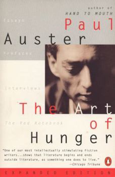 Paperback The Art of Hunger: Essays, Prefaces, Interviews, the Red Notebook Book