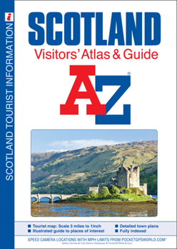 Paperback Scotland A-Z Visitors' Atlas & Guide Book