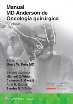 Paperback Manual MD Anderson de Oncología Quirúrgica [Spanish] Book