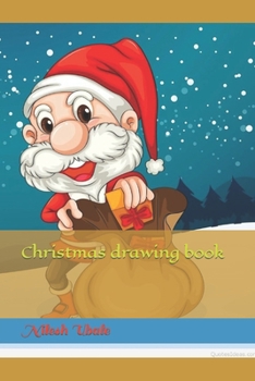 Paperback Christmas drawing book