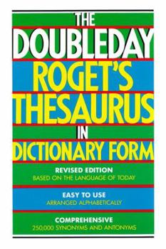 Hardcover The Doubleday Roget's Thesaurus in Dictionary Form Book