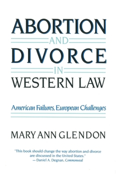 Paperback Abortion and Divorce in Western Law Book