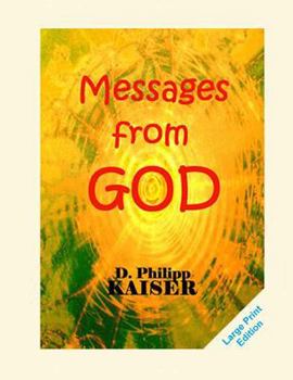 Paperback Messages from GOD [Large Print] Book