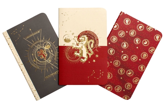 Paperback Harry Potter: Gryffindor Constellation Sewn Pocket Notebook Collection Book