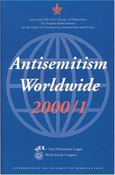 Paperback Antisemitism Worldwide, 2000/1 Book