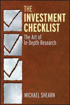 Paperback The Investment Checklist: The Art of In-Depth Research Book