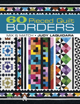 Paperback 60 Pieced Quilt Borders: Mix & Match Book