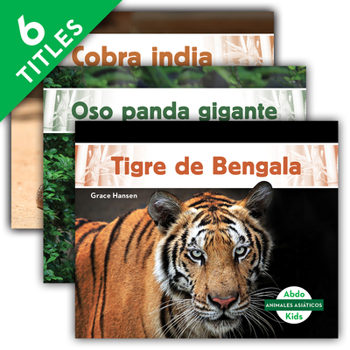 Library Binding Animales Asiaticos (Asian Animals) (Set) [Spanish] Book