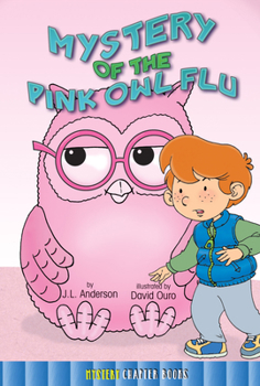 Library Binding Mystery of the Pink Owl Flu Book