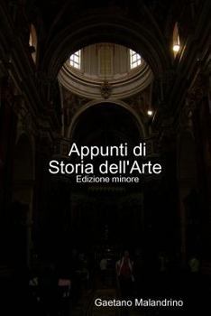 Paperback Appunti di Storia dell'Arte ed. minor [Italian] Book
