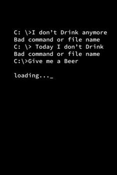 Notizbuch: Bier Nerd Cmd Programmierer Alkohol Witz Geschenk 120 Seiten, 6X9 (Ca. A5), Liniert (German Edition)