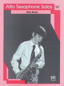 Paperback Alto Saxophone Solos: Level I Solo Book