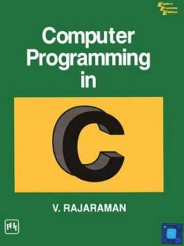 Paperback Computer Programming in C Book