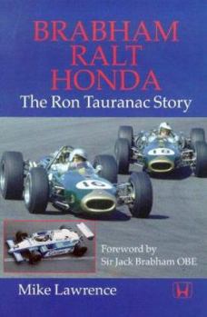 Hardcover Brabham Ralt Honda: The Ron Tauranac Story Book