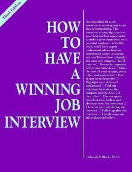 Paperback How to Have a Winning Job Interview Book