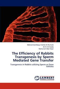 Paperback The Efficiency of Rabbits Transgenesis by Sperm Mediated Gene Transfer Book