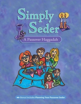 Paperback Simply Seder: A Haggadah and Passover Planner Book