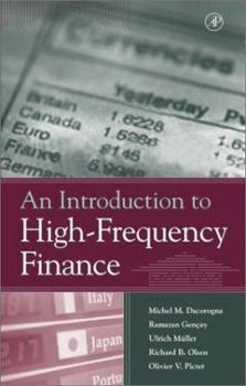 Hardcover An Introduction to High-Frequency Finance Book