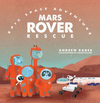 Hardcover Mars Rover Rescue Book