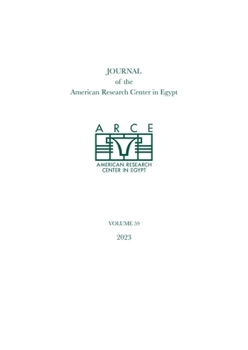 Journal of the American Research Center in Egypt, Volume 59