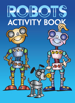 Paperback Robots Activity Book
