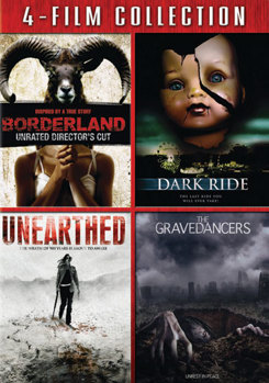 DVD Borderland / Dark Ride / Unearthed / Gravedancers Book