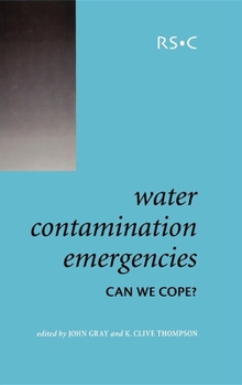 Hardcover Water Contamination Emergencies: Can We Cope? Book