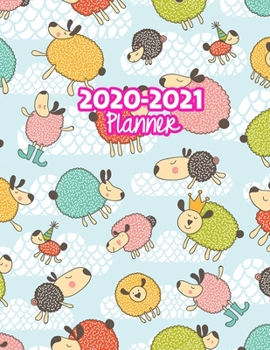 2020-2021 Planner: Two Year Calendar Organizer and Goal Journal | January 2020 - December 2021 Daily, Weekly and Monthly Planner Book with Back Sticker Expression Wall for 2 Years | Design Code 369950
