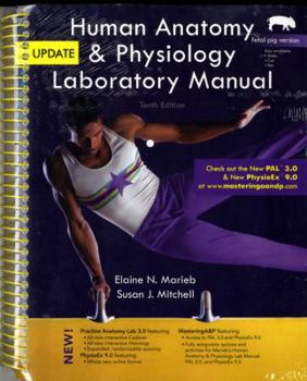 Spiral-bound Human Anatomy & Physiology Laboratory Manual, Fetal Pig Version, Update [With CDROM] Book