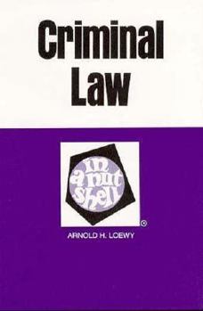 Paperback Criminal Law Book