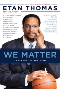 Hardcover We Matter: Athletes and Activism Book