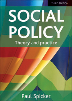 Paperback Social Policy: Theory and Practice Book