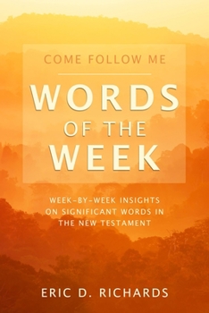 Paperback Come Follow Me Words of the Week Book