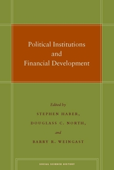 Hardcover Political Institutions and Financial Development Book